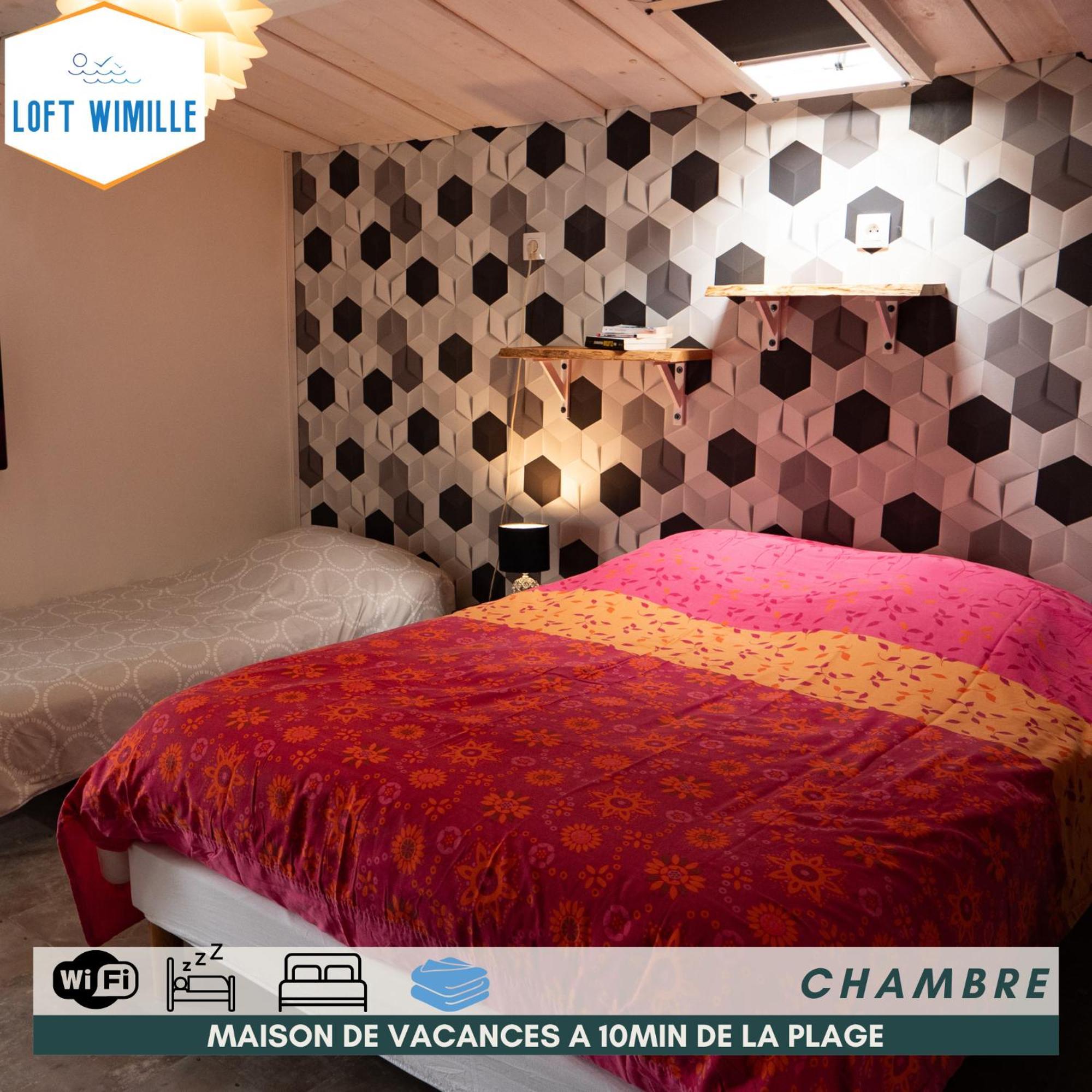 Loft Spacieux A Wimille, Proche De Nausicaa Et Des Plages, 8 Couchages Bagian luar foto